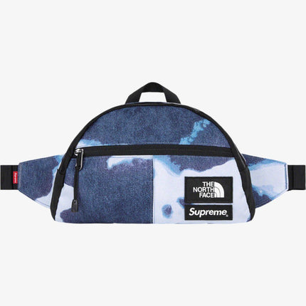 Supreme x The North Face Roo II 'Bleached Denim Print' Indigo (FW21) - SOLE SERIOUSS (1)