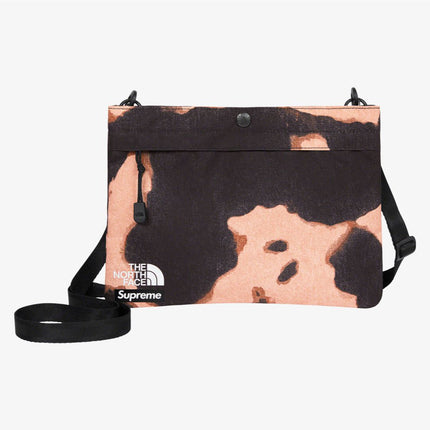 Supreme x The North Face Shoulder Bag 'Bleached Denim Print' Black (FW21) - SOLE SERIOUSS (1)