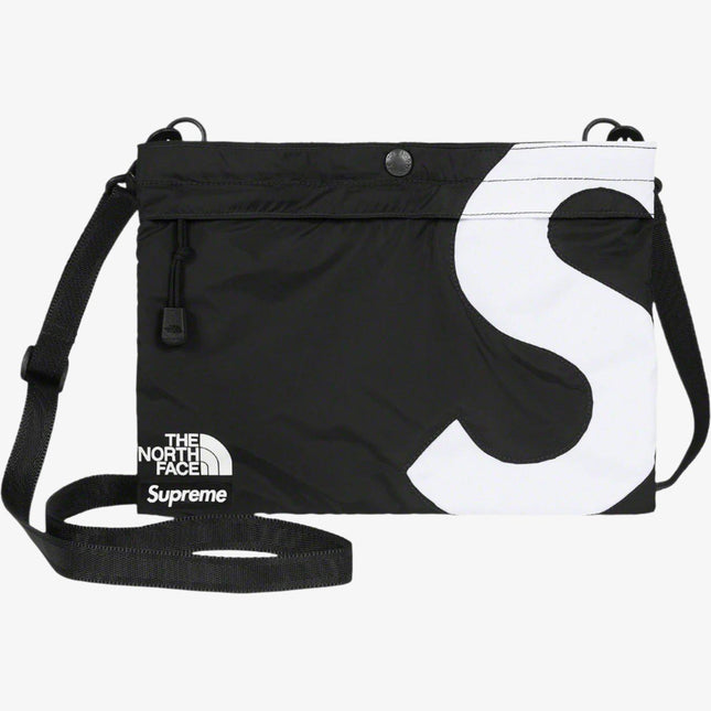 Supreme x The North Face Shoulder Bag 'S Logo' Black (FW20) - SOLE SERIOUSS (1)