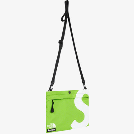 Supreme x The North Face Shoulder Bag 'S Logo' Lime (FW20) - SOLE SERIOUSS (2)