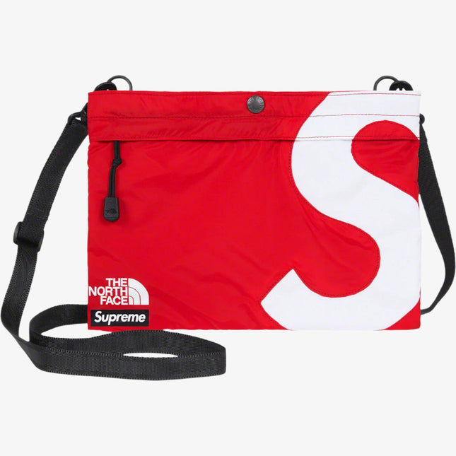 Supreme x The North Face Shoulder Bag 'S Logo' Red (FW20) - SOLE SERIOUSS (1)