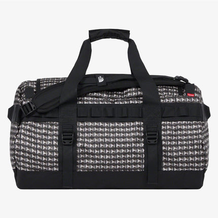 Supreme x The North Face Small Base Camp Duffle Bag 'Studded' Black (SS21) - SOLE SERIOUSS (2)