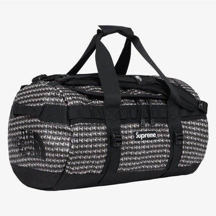 Supreme x The North Face Small Base Camp Duffle Bag 'Studded' Black (SS21) - SOLE SERIOUSS (3)