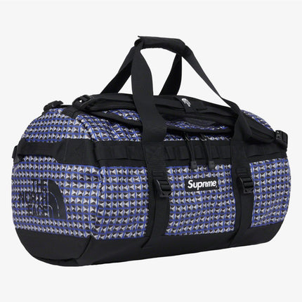 Supreme x The North Face Small Base Camp Duffle Bag 'Studded' Royal (SS21) - SOLE SERIOUSS (3)