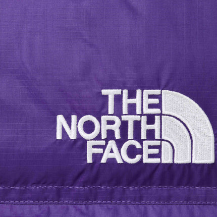 Supreme x The North Face 'Split' Nuptse 700-Fill Puffer Jacket Tan / Purple (SS24) | SOLE SERIOUSS [4]