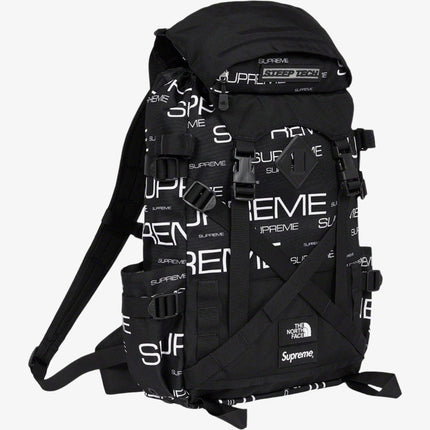 Supreme x The North Face Steep Tech Backpack Black (FW21) - SOLE SERIOUSS (2)