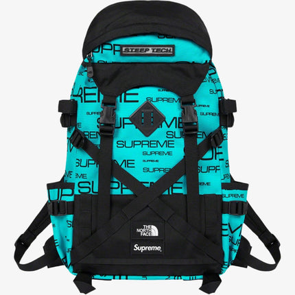 Supreme x The North Face Steep Tech Backpack Teal (FW21) - SOLE SERIOUSS (1)