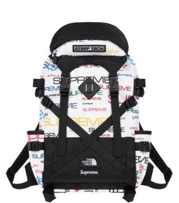 Supreme x The North Face Steep Tech Backpack White FW21 - SOLE SERIOUSS (1)
