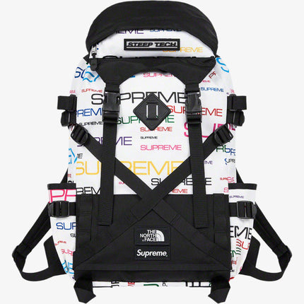 Supreme x The North Face Steep Tech Backpack White (FW21) - SOLE SERIOUSS (1)