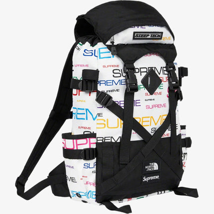 Supreme x The North Face Steep Tech Backpack White (FW21) - SOLE SERIOUSS (2)