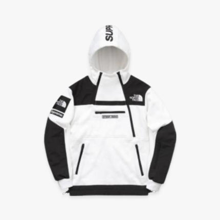 Supreme x The North Face Steep Tech Hooded Sweatshirt White (SS16) - SOLE SERIOUSS (1)