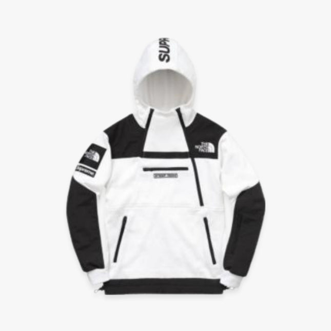 Supreme x The North Face Steep Tech Hooded Sweatshirt White SS16 - SOLE SERIOUSS (1)