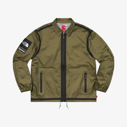 Supreme x The North Face Summit Series Coaches Jacket 'Outer Tape Seam' Olive SS21 - SOLE SERIOUSS (1)