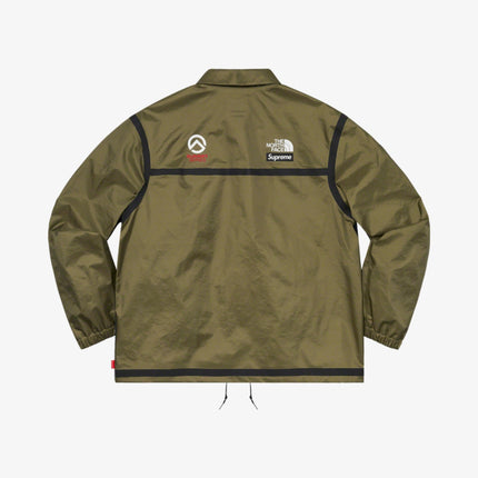 Supreme x The North Face Summit Series Coaches Jacket 'Outer Tape Seam' Olive SS21 - SOLE SERIOUSS (3)