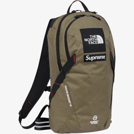 Supreme x The North Face Summit Series Route Rocket Backpack 'Outer Tape Seam' Olive (SS21) - SOLE SERIOUSS (2)