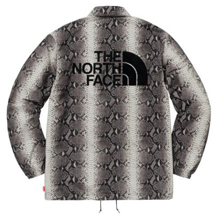 Supreme x The North Face Taped Seam Coaches Jacket 'Snakeskin' Black SS18 - SOLE SERIOUSS (2)