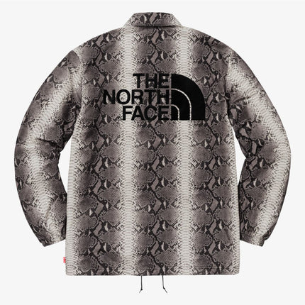 Supreme x The North Face Taped Seam Coaches Jacket 'Snakeskin' Black (SS18) - SOLE SERIOUSS (2)