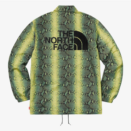 Supreme x The North Face Taped Seam Coaches Jacket 'Snakeskin' Green (SS18) - SOLE SERIOUSS (2)