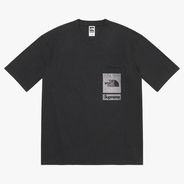 Supreme x The North Face Tee 'Printed Pocket' Black SS23 - SOLE SERIOUSS (1)
