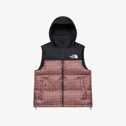 Supreme x The North Face Vest 'Studded Nuptse' Red SS21 - SOLE SERIOUSS (2)