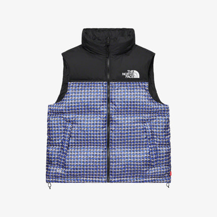 Supreme x The North Face Vest 'Studded Nuptse' Royal SS21 - SOLE SERIOUSS (2)