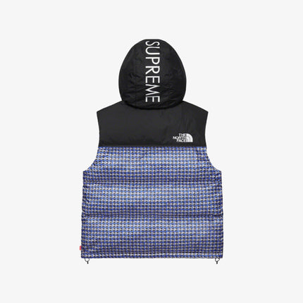 Supreme x The North Face Vest 'Studded Nuptse' Royal SS21 - SOLE SERIOUSS (3)