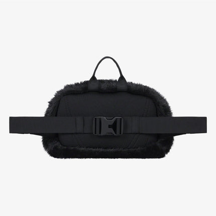 Supreme x The North Face Waist Bag 'Faux Fur' Black (FW20) - SOLE SERIOUSS (3)