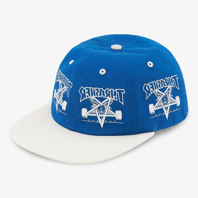 Supreme x Thrasher 6-Panel Blue (FW21) | SOLE SERIOUSS [1]