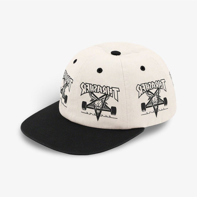 Supreme x Thrasher 6-Panel White (FW21) - SOLE SERIOUSS (1)