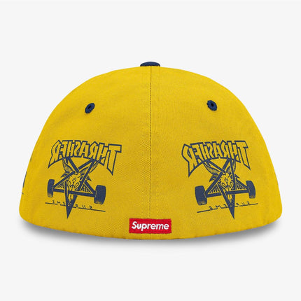 Supreme x Thrasher 6-Panel Yellow (FW21) - SOLE SERIOUSS (2)