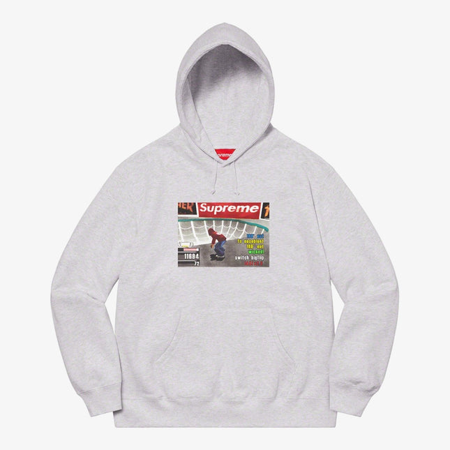 Supreme x Thrasher Hooded Sweatshirt Ash Grey (FW21) - SOLE SERIOUSS (1)