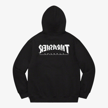 Supreme x Thrasher Hooded Sweatshirt Black (FW21) - SOLE SERIOUSS (2)