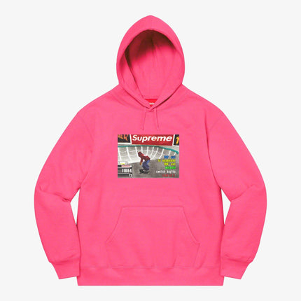 Supreme x Thrasher Hooded Sweatshirt Magenta (FW21) - SOLE SERIOUSS (1)