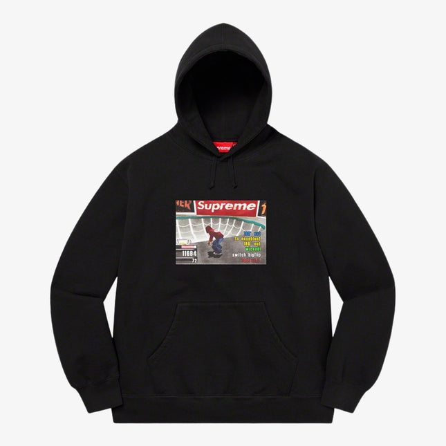 Supreme x Thrasher Pullover Hooded Sweatshirt Black (FW21) | SOLE SERIOUSS [1]