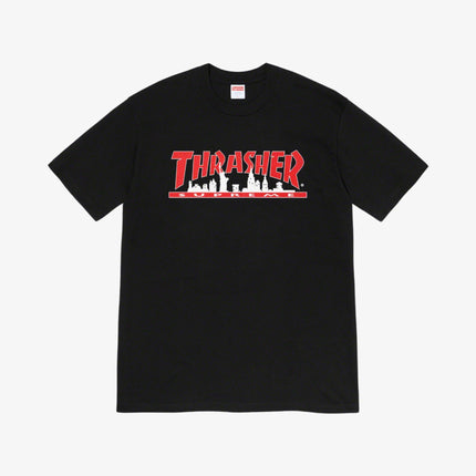 Supreme x Thrasher Tee 'Skyline' Black (FW21) - SOLE SERIOUSS (1)