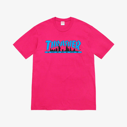 Supreme x Thrasher Tee 'Skyline' Pink (FW21) - SOLE SERIOUSS (1)