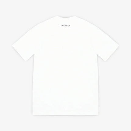 Supreme x Tiffany & Co. Tee 'Box Logo' White (FW21) - SOLE SERIOUSS (2)