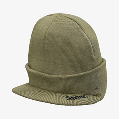 Supreme x Timberland Beanie 'Radar' Olive (FW21) - SOLE SERIOUSS (1)