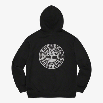 Supreme x Timberland Hooded Sweatshirt Black FW21 - SOLE SERIOUSS (2)