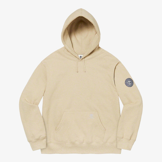 Supreme x Timberland Hooded Sweatshirt Taupe FW21 - SOLE SERIOUSS (1)
