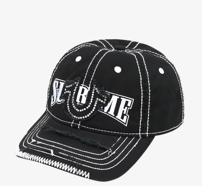 Supreme x True Religion 6-Panel Black (FW21) - SOLE SERIOUSS (1)