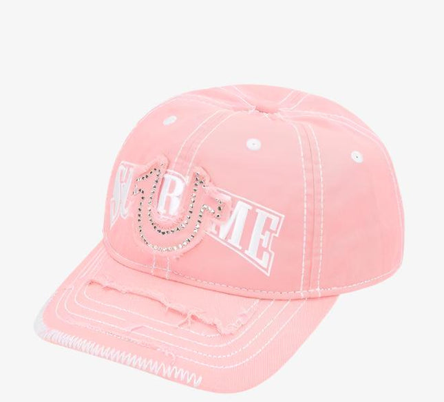 Supreme x True Religion 6-Panel Pink (FW21) - SOLE SERIOUSS (1)