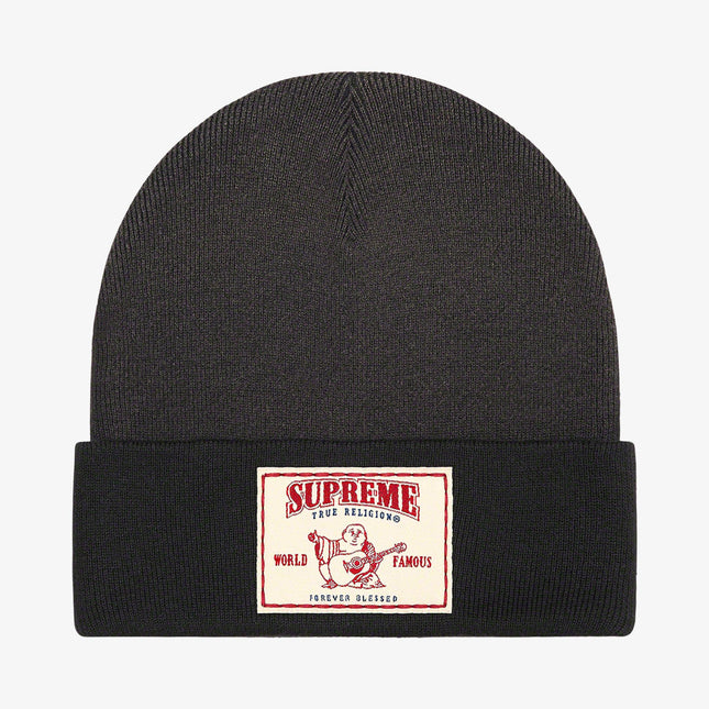 Supreme x True Religion Beanie Black (FW21) - SOLE SERIOUSS (1)