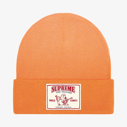 Supreme x True Religion Beanie Dusty Orange (FW21) - SOLE SERIOUSS (1)