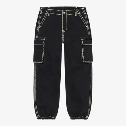 Supreme x True Religion Denim Cargo Pant Black (FW21) - SOLE SERIOUSS (1)