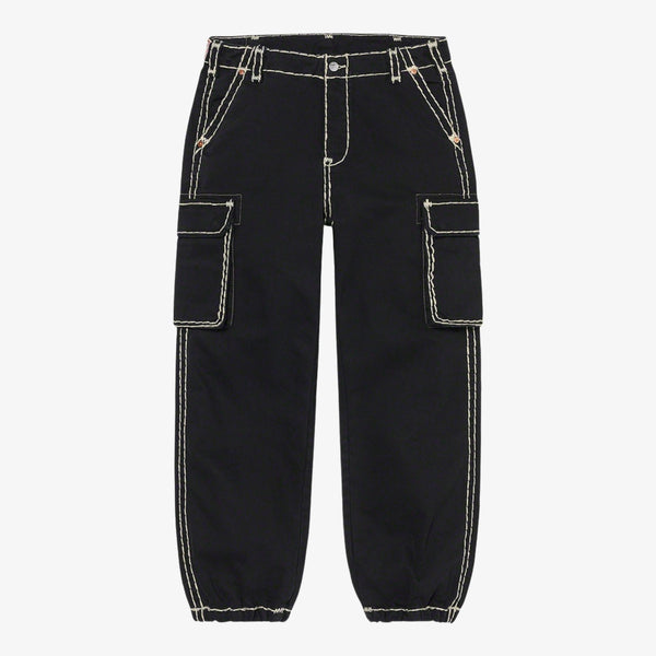 Supreme x True Religion Denim Cargo Pant Black FW21