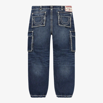 Supreme x True Religion Denim Cargo Pant Washed Blue (FW21) - SOLE SERIOUSS (2)