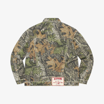 Supreme x True Religion Denim Trucker Jacket Mossy Oak Camo (FW21) - SOLE SERIOUSS (2)