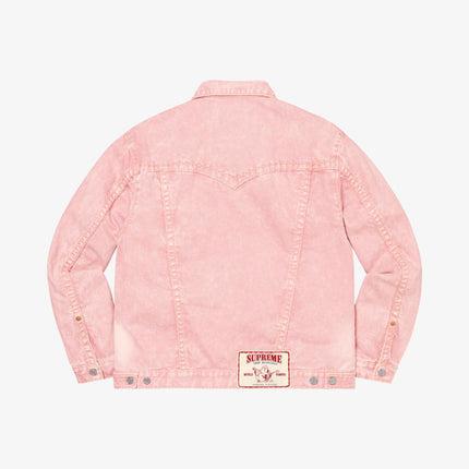 Supreme x True Religion Denim Trucker Jacket Pink (FW21) - SOLE SERIOUSS (2)