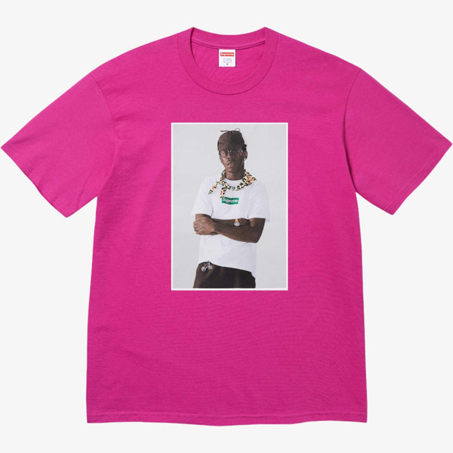 Supreme x Tyler, The Creator 'Photo' Tee Magenta (FW24) FW24T43-MAGENTA | SOLE SERIOUSS [1]